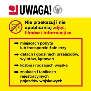 APEL DOWÓDZTWA GENERALNEGO RODZAJÓW SIŁ ZBROJNYCH